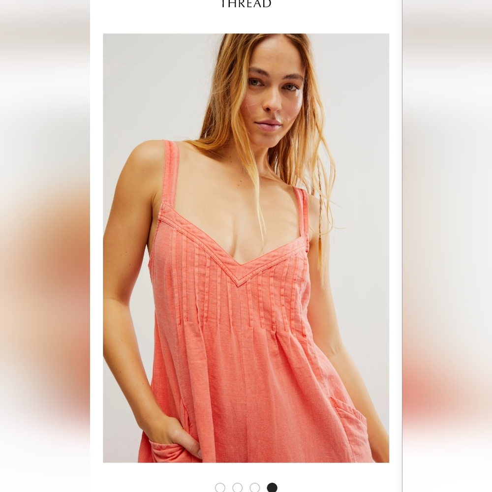 *Last Chance* NWT "S" Oversized sFree People Drifting Deams One piece Jumpsuit - Picture 4 of 11